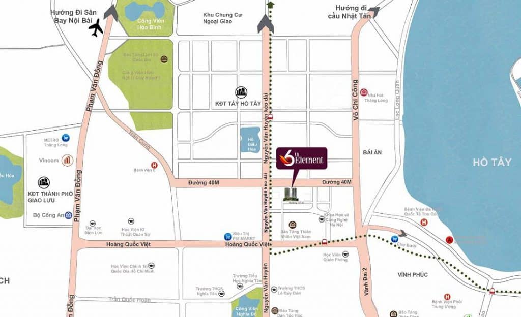 Chung cư 6th Element