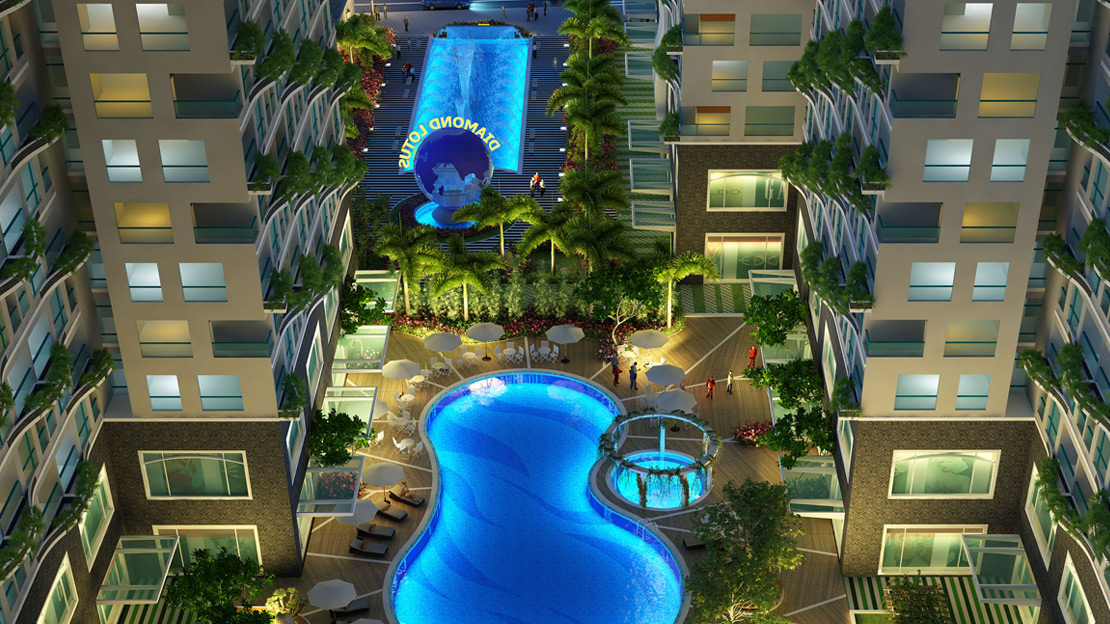 Diamond Lotus Lake View