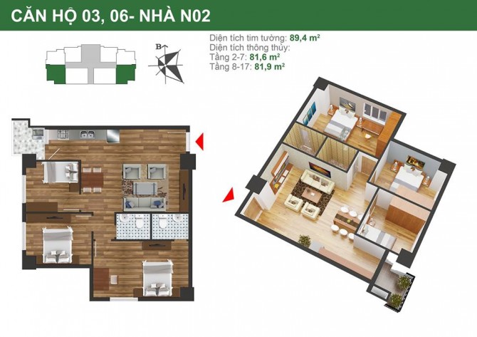 Chung cư K35 Tân Mai