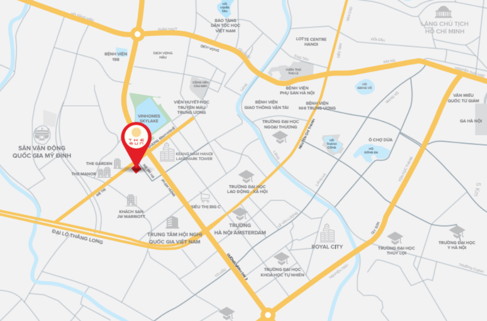 Chung cư The Sun Mễ Trì