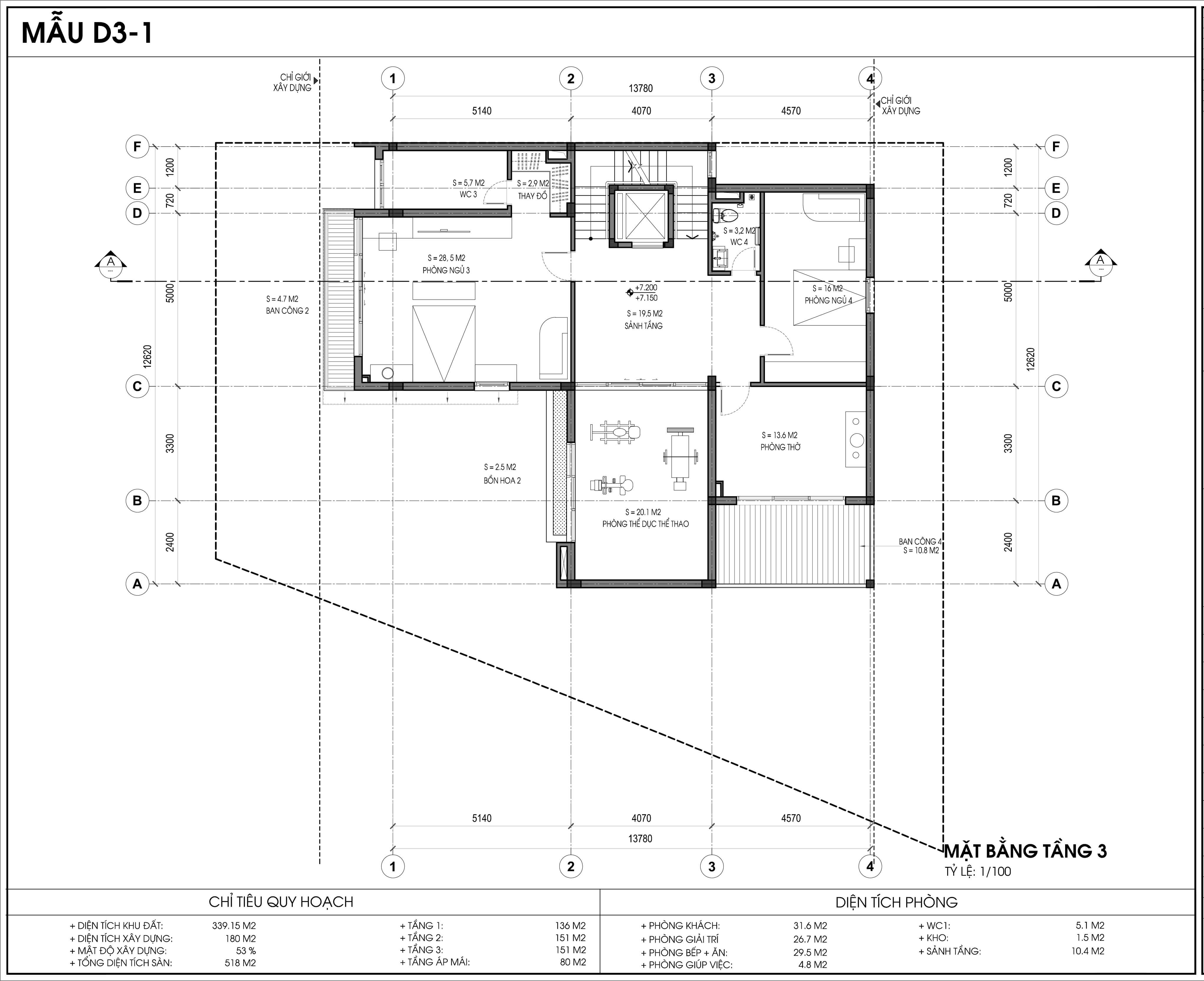 Biệt thự An Vượng Villa - Khu đô thị mới Dương Nội