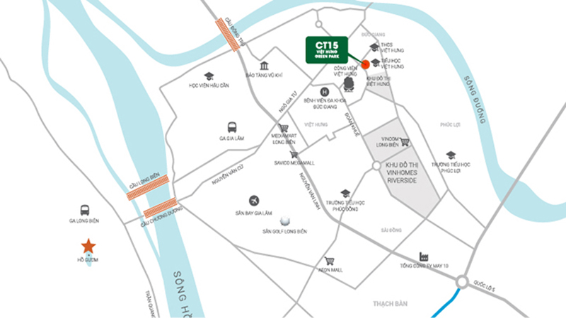 Chung cư Việt Hưng Green Park (CT15 Việt Hưng) - Khu đô thị Việt Hưng