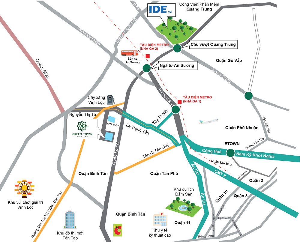 Căn hộ Green Town Bình Tân