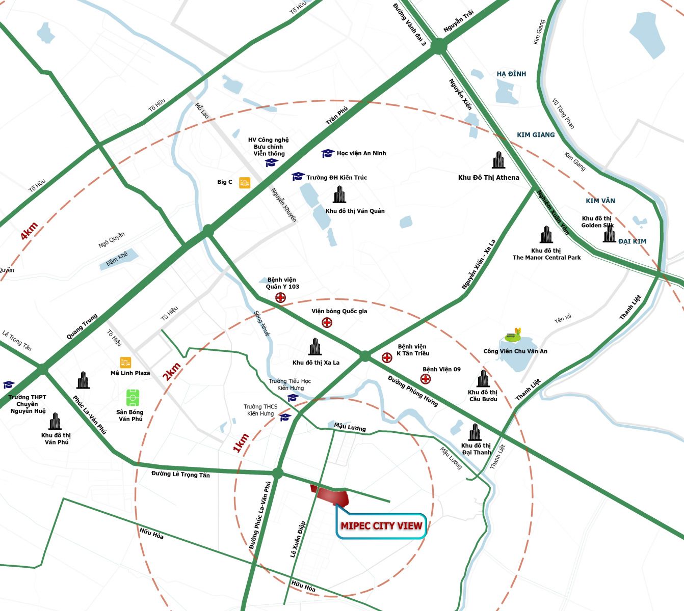 Tổ hợp Mipec City View (Mipec Highrise Hà Đông)