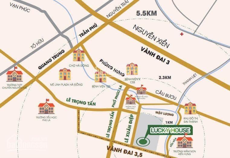 Nhà ở xã hội Kiến Hưng - Lucky House - Khu đô thị Kiến Hưng