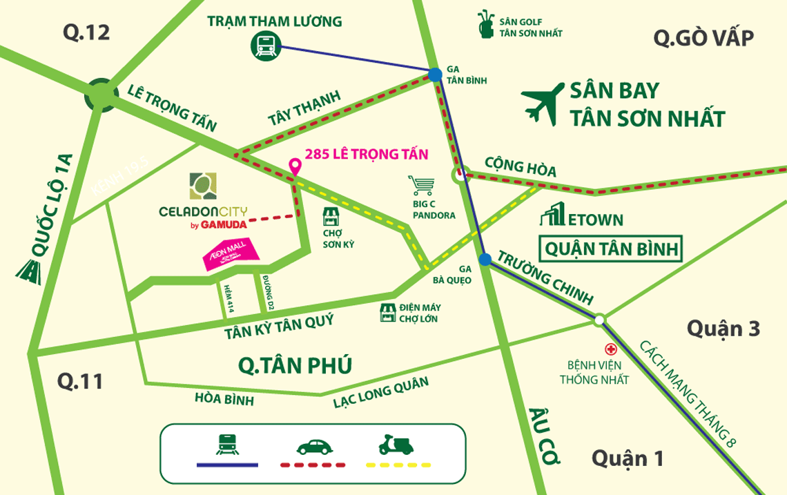 Chung cư Emerald Precinct - Khu đô thị Celadon City