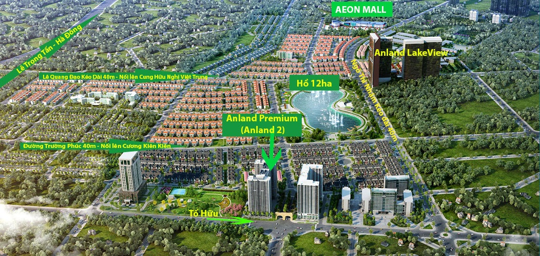 Chung cư Anland 2 (Anland Premium) - Khu đô thị mới Dương Nội