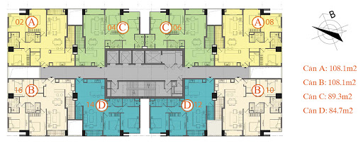 Chung cư HD Mon Central / Hải Đăng Tower / Mon Elite