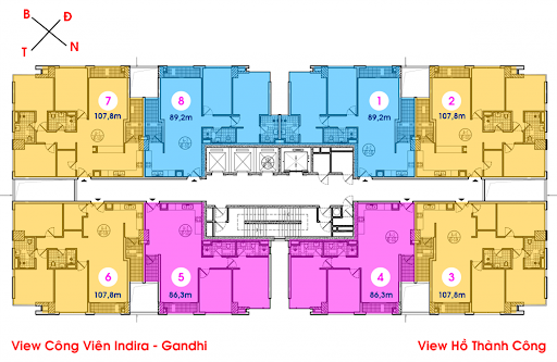 Chung cư HD Mon Central / Hải Đăng Tower / Mon Elite