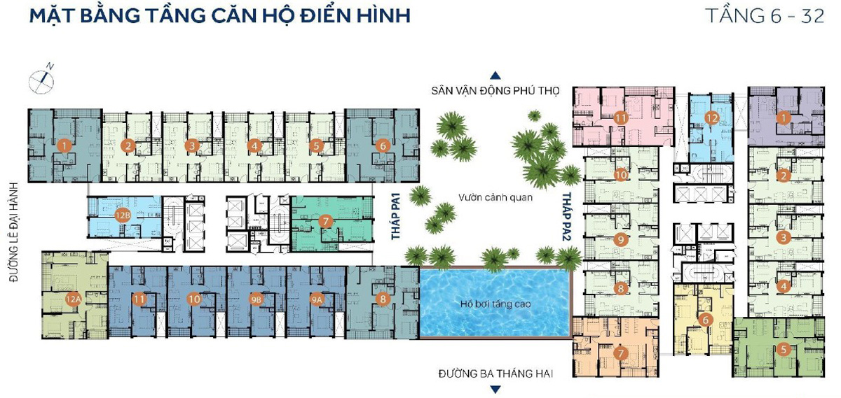 Khu căn hộ The Park Avenue