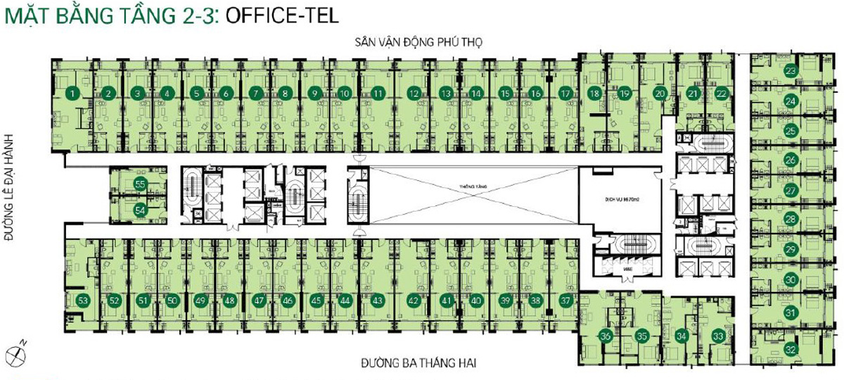 Khu căn hộ The Park Avenue