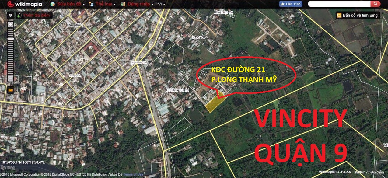 Khu dân cư Đường 21 phường Long Thạnh Mỹ