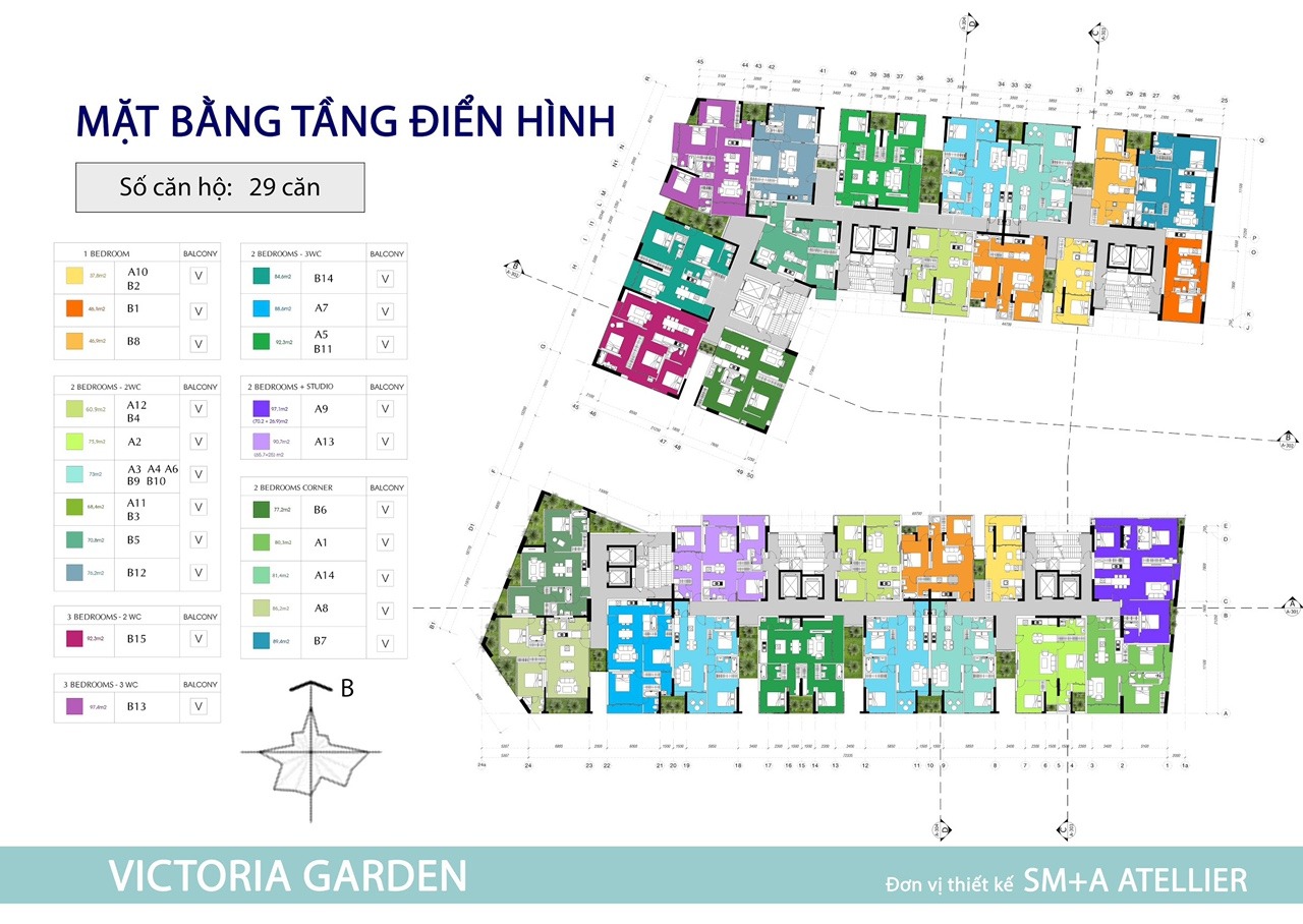 Căn hộ Victoria Garden