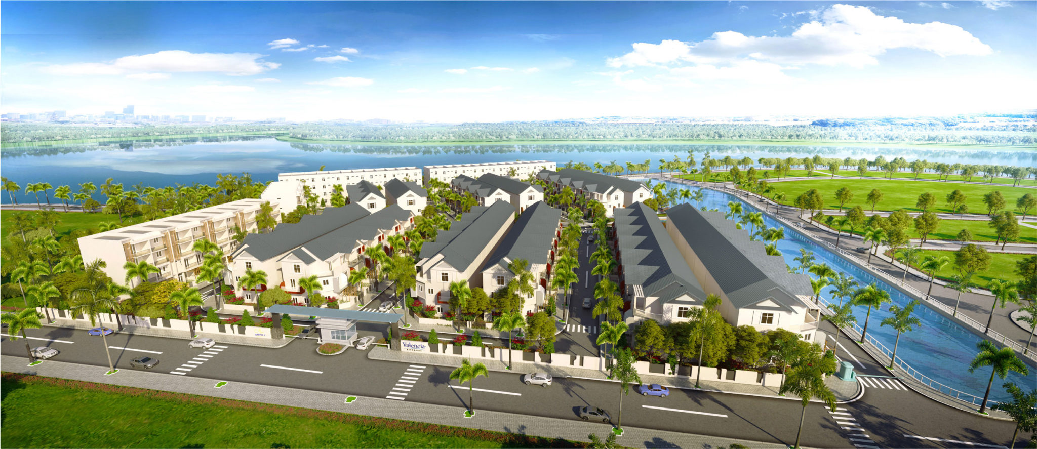 Khu biệt thự Valencia Riverside