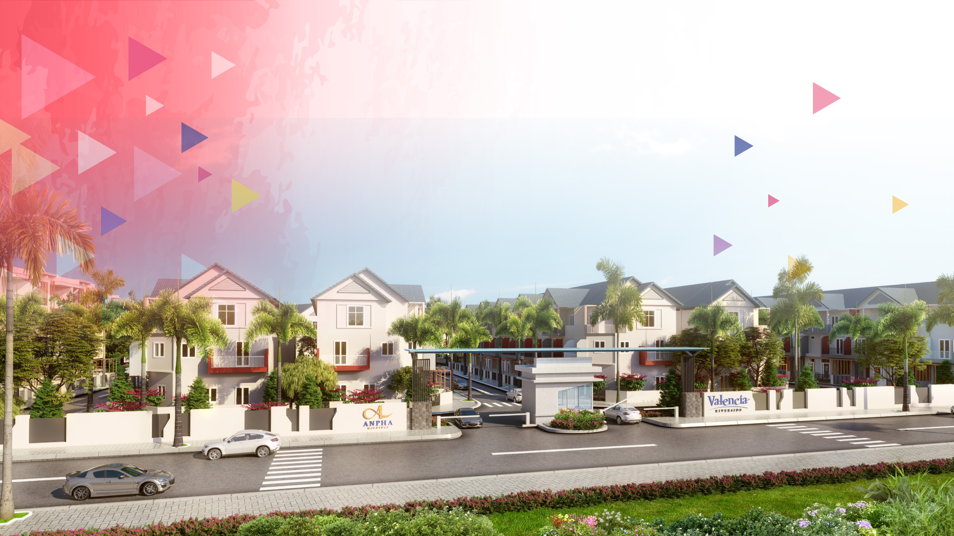 Khu biệt thự Valencia Riverside