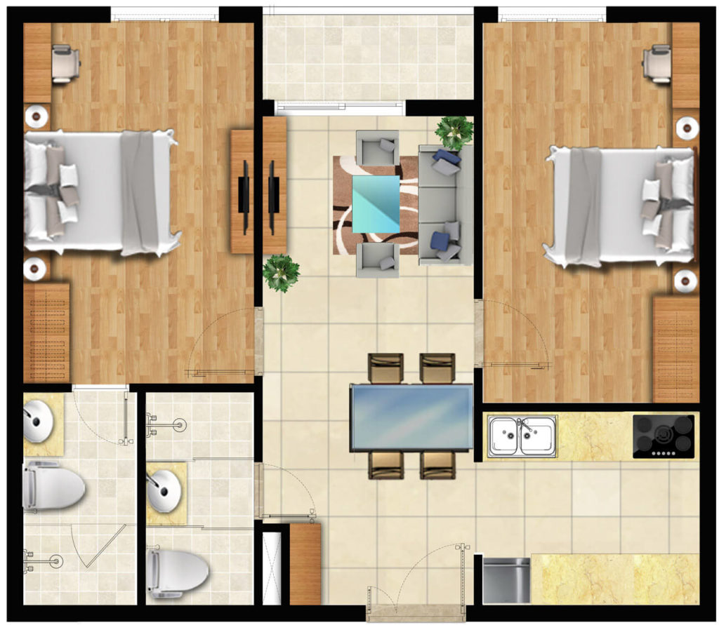 Căn hộ Fresca Riverside