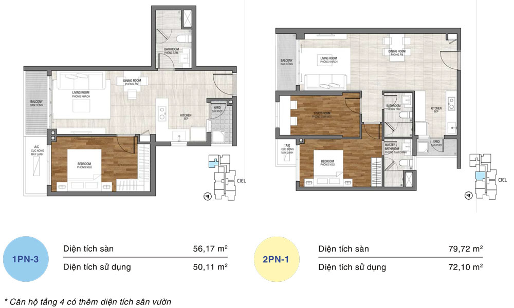 Căn hộ One Verandah