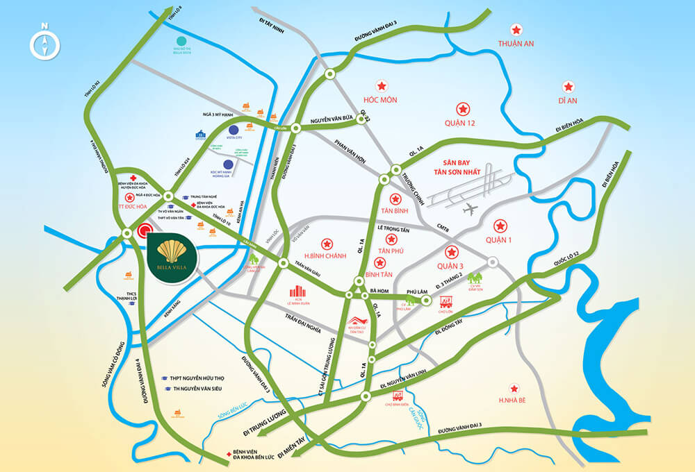 Biệt thự Bella Villa Bình Chánh