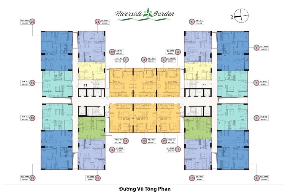 Chung cư Riverside Garden