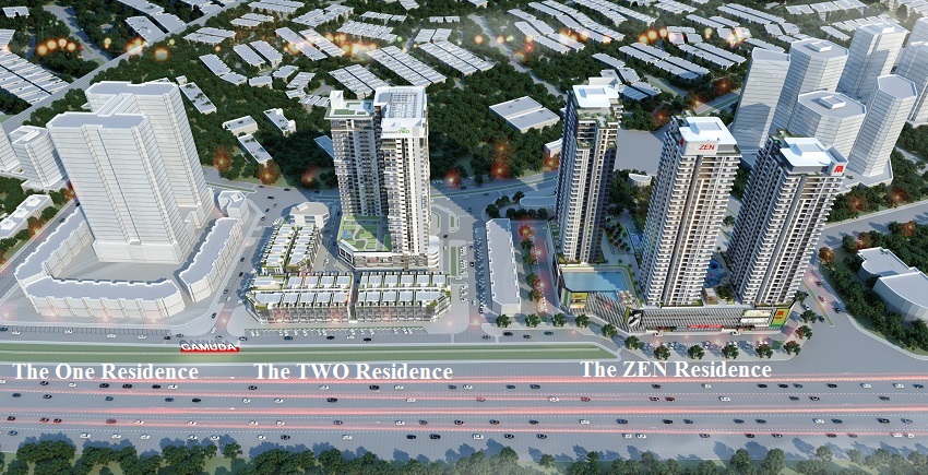 Chung cư The Two Residence - Khu đô thị Gamuda Gardens