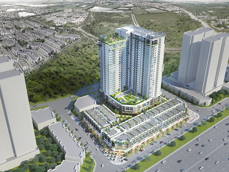 Chung cư The Two Residence - Khu đô thị Gamuda Gardens