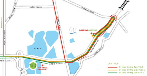 Chung cư The Two Residence - Khu đô thị Gamuda Gardens
