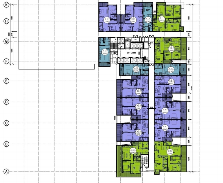 Chung cư The Two Residence - Khu đô thị Gamuda Gardens