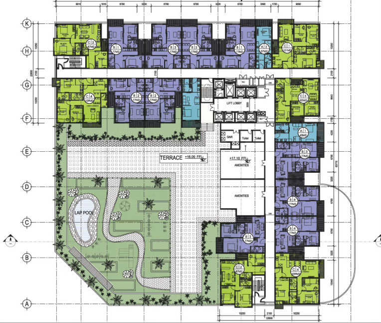 Chung cư The Two Residence - Khu đô thị Gamuda Gardens