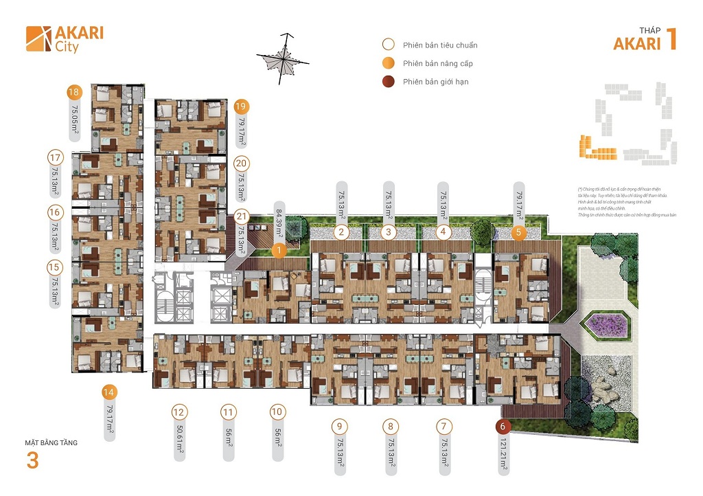 Khu căn hộ Akari City