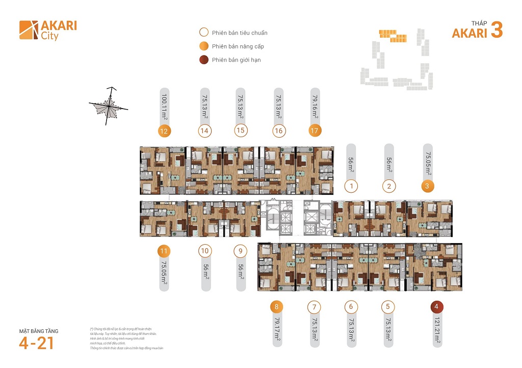 Khu căn hộ Akari City