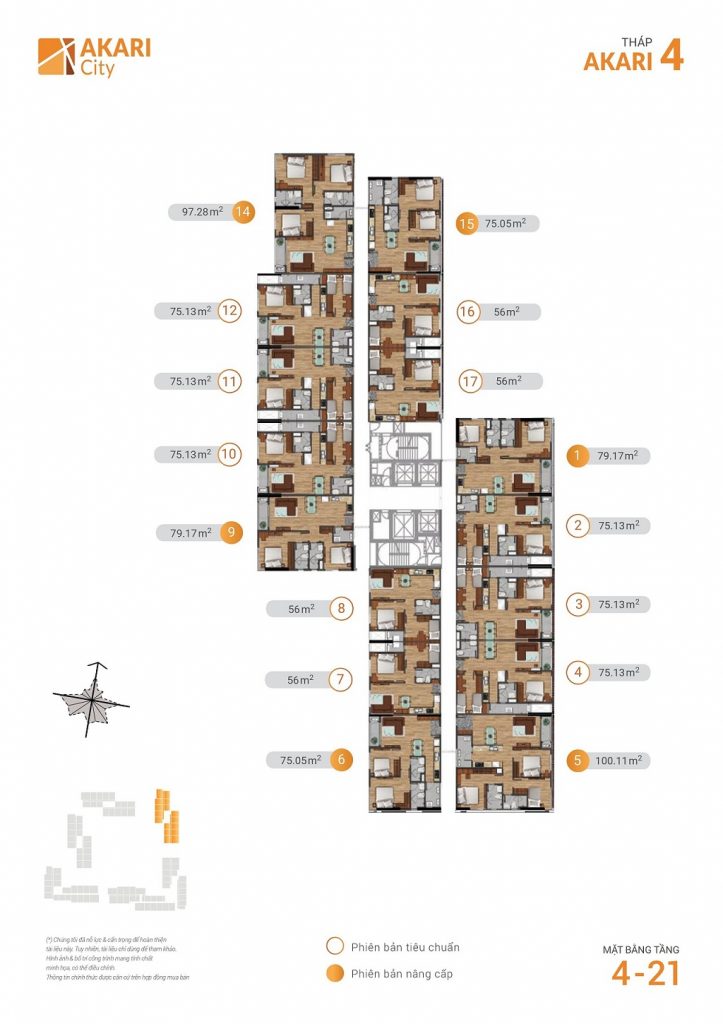 Khu căn hộ Akari City