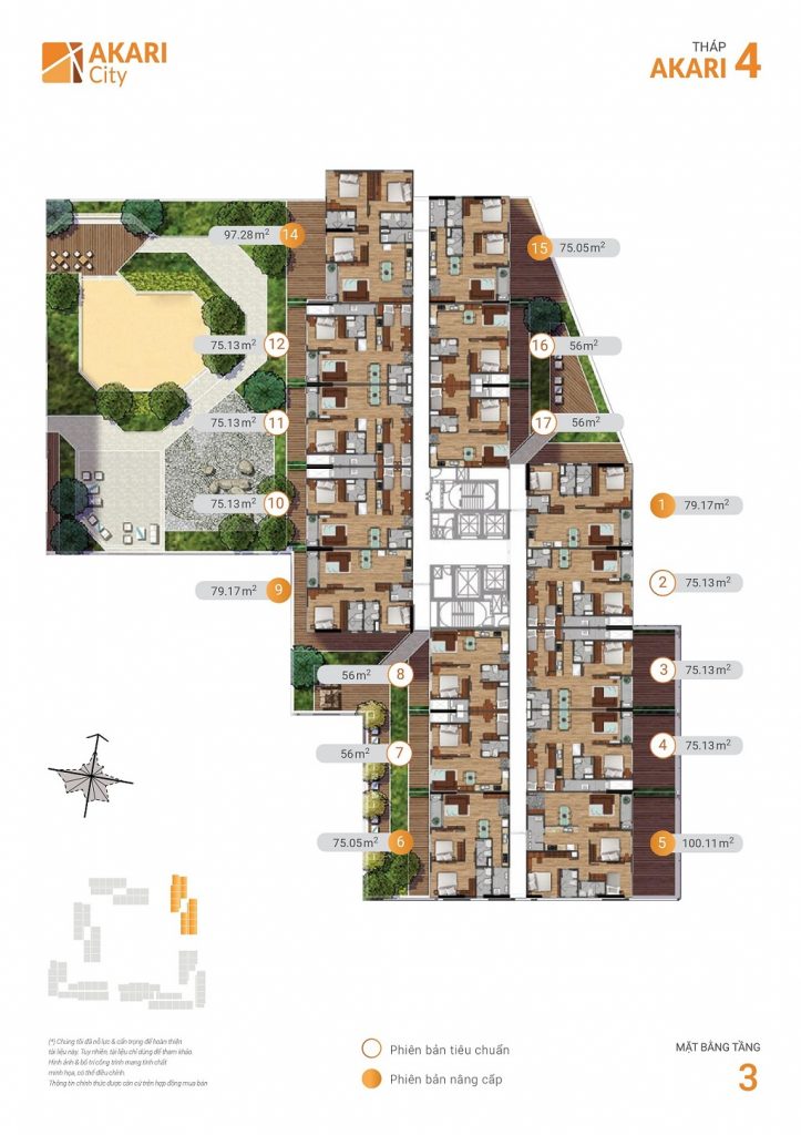 Khu căn hộ Akari City