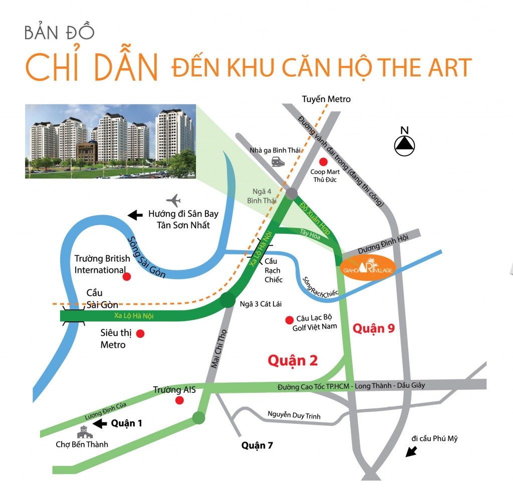 Khu căn hộ The Art - Khu dân cư Gia Hòa