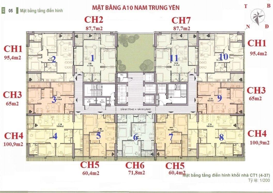 Chung cư A10 - Khu đô thị Nam Trung Yên