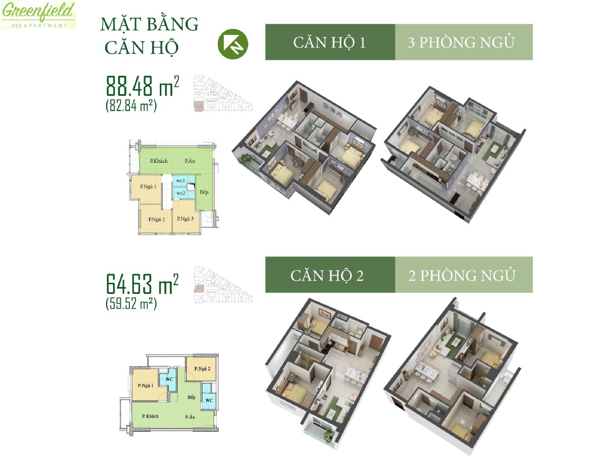 Khu căn hộ Greenfield 686