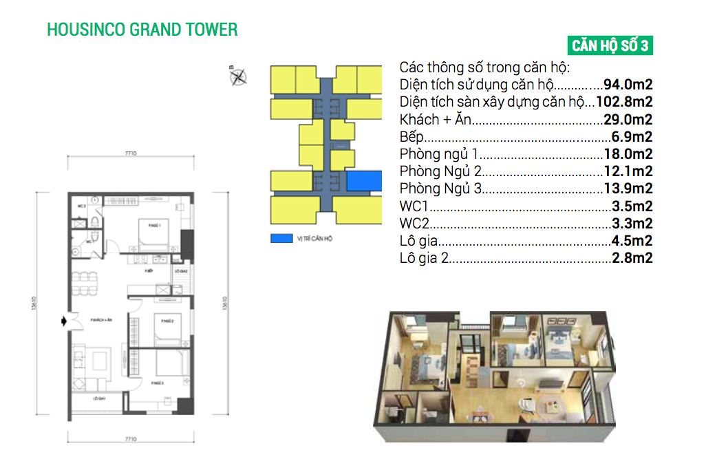 Chung cư Housinco Grand Tower
