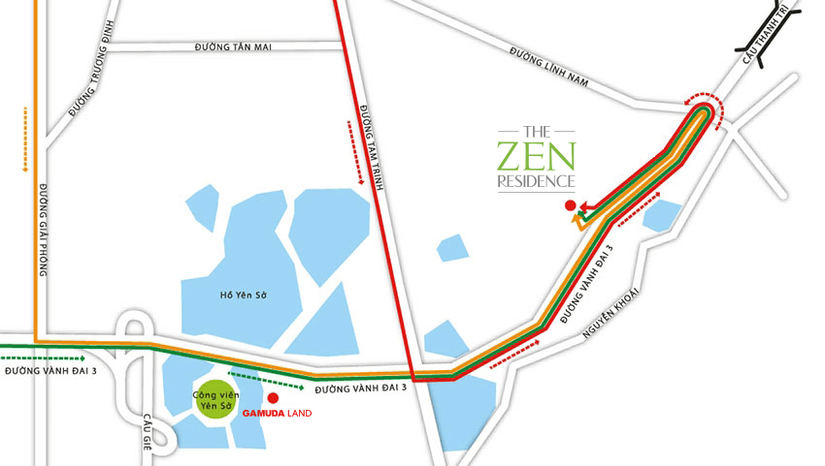 The Zen Residence - Khu đô thị Gamuda Gardens