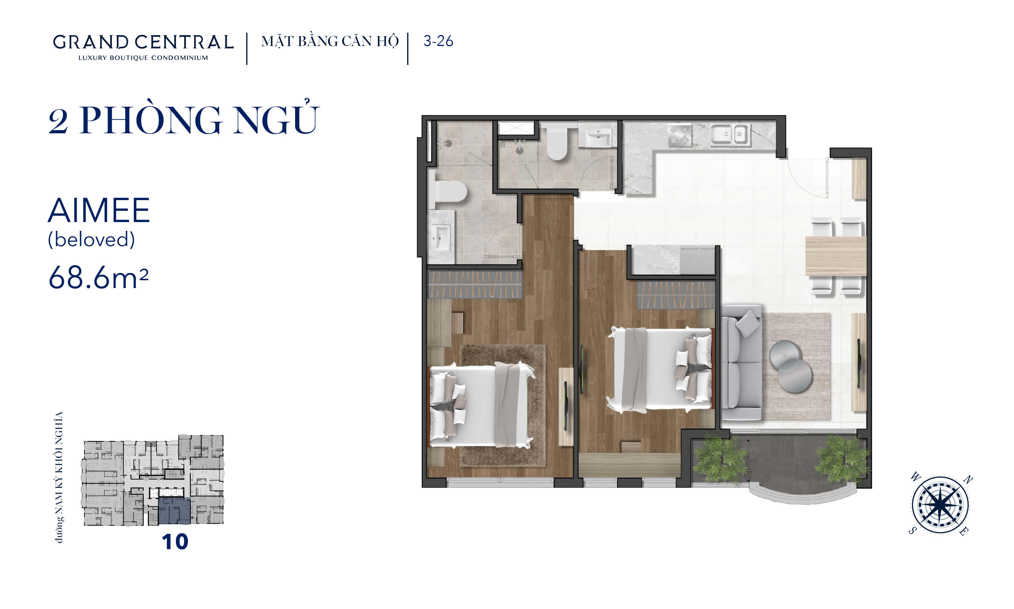 Căn hộ Grand Central