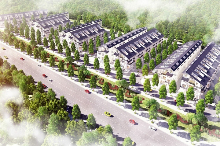 Khu biệt thự song lập SD 5 - Iris Homes - Khu đô thị Gamuda Gardens