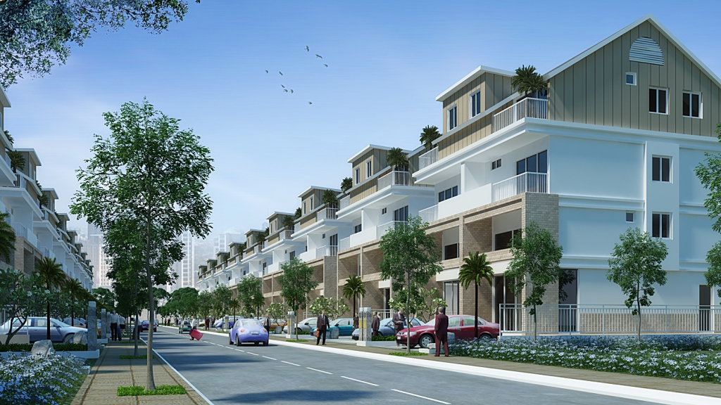 Khu biệt thự Khang Điền - Khu dân cư Việt Phú Garden (Khu dân cư Phong Phú 4)