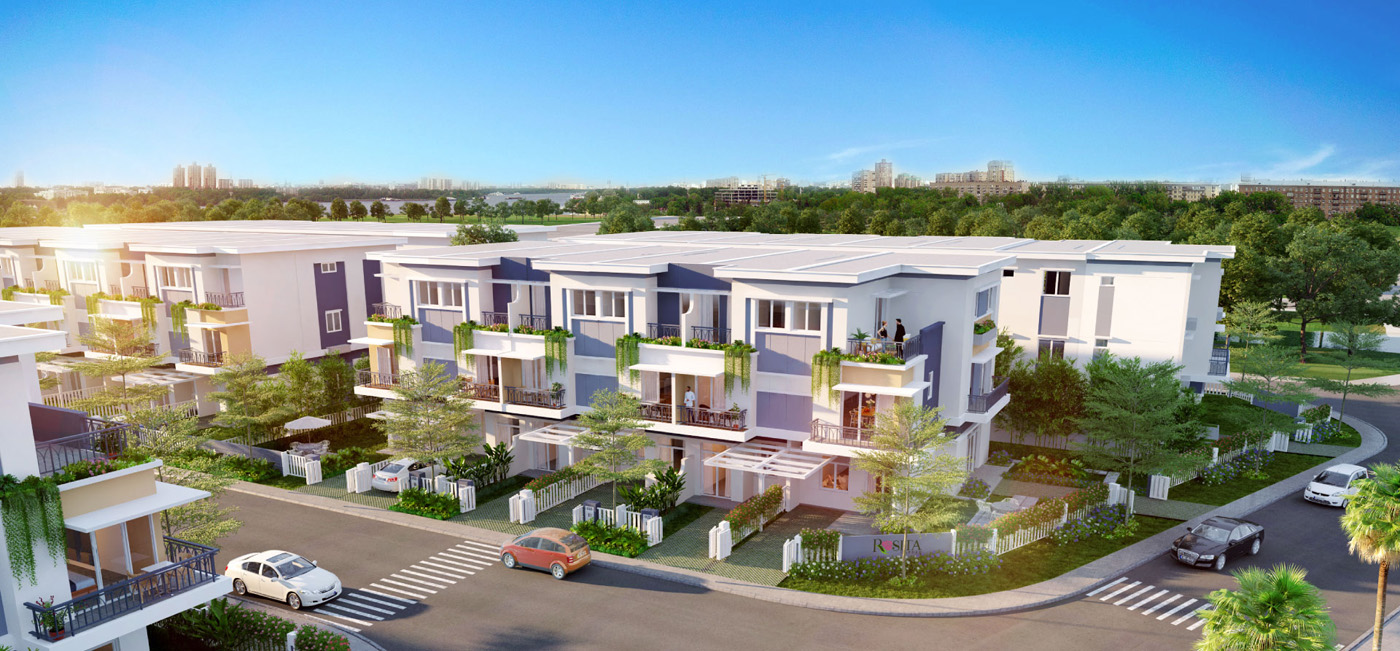 Khu biệt thự Khang Điền - Khu dân cư Việt Phú Garden (Khu dân cư Phong Phú 4)