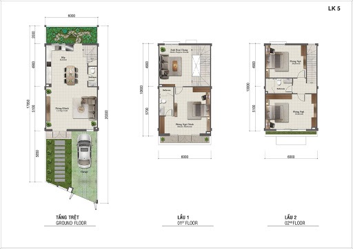 Khu biệt thự Khang Điền - Khu dân cư Việt Phú Garden (Khu dân cư Phong Phú 4)