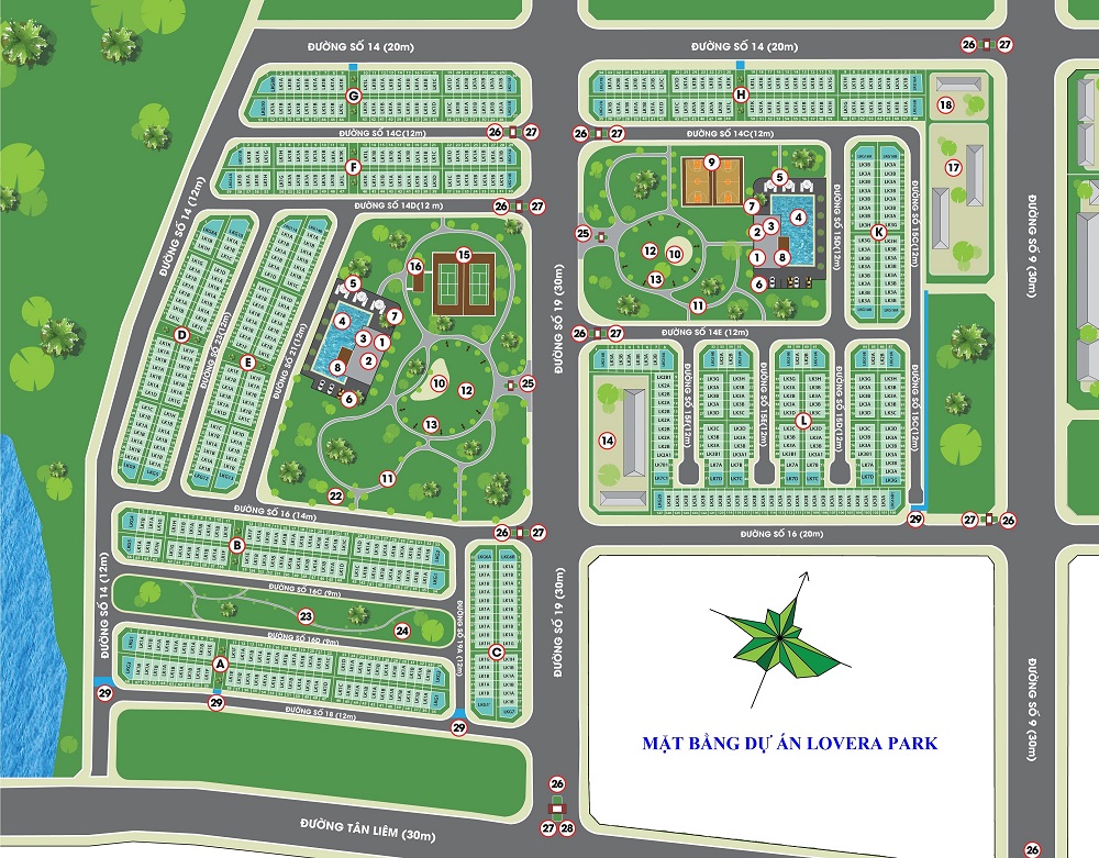 Nhà phố Lovera Park
