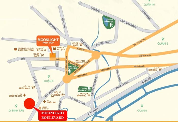 Căn hộ Moonlight Boulevard