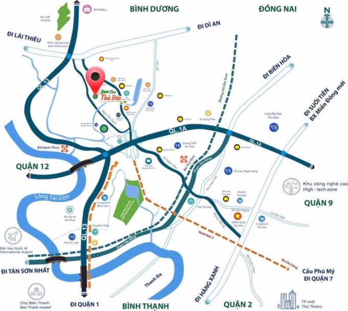 Khu dân cư Smart City Thủ Đức