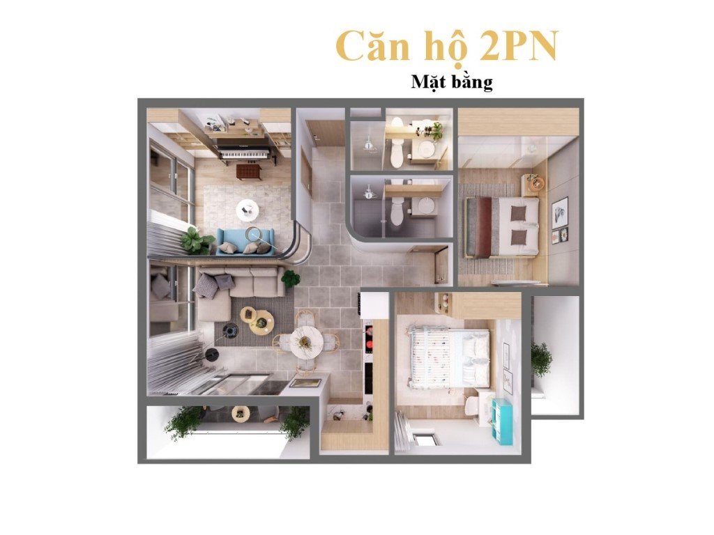 Căn hộ Aurora Riverside