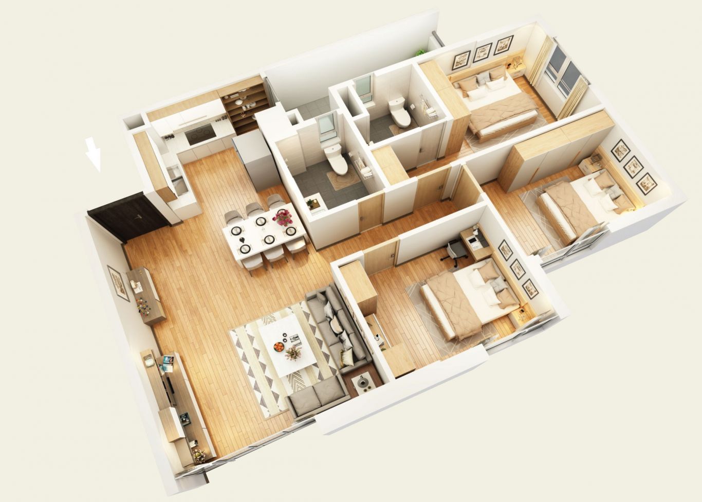 Chung cư Hòa Phát 70 Nguyễn Đức Cảnh