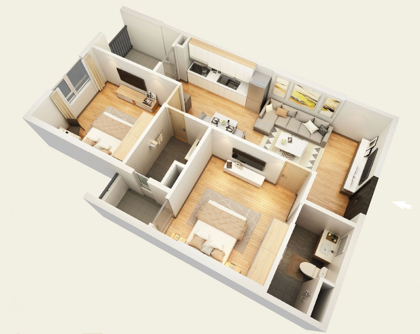 Chung cư Hòa Phát 70 Nguyễn Đức Cảnh