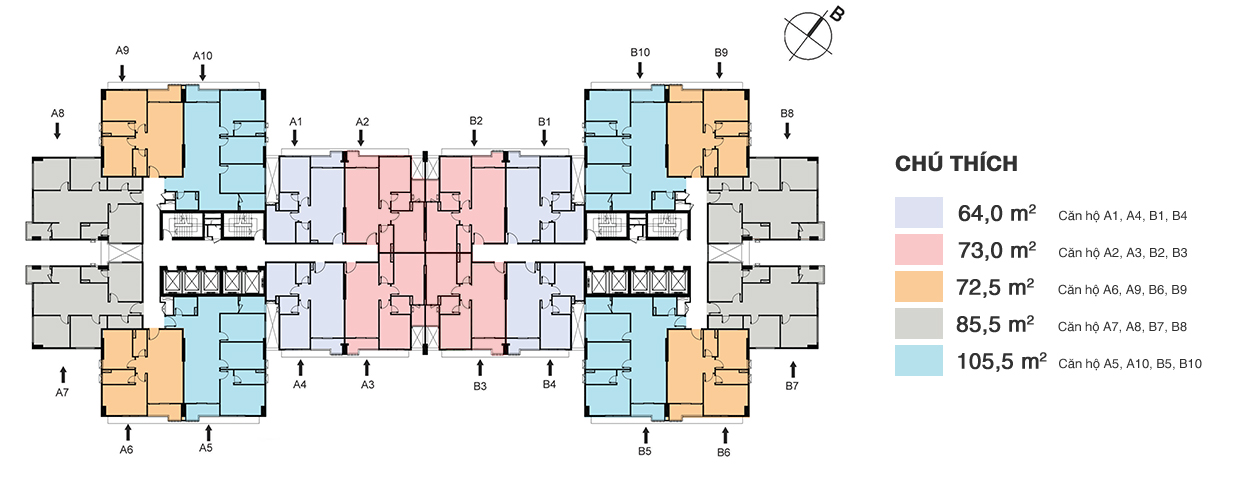 Chung cư The Legend Tower