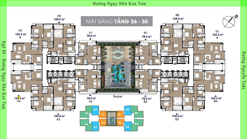 Chung cư The Legend Tower